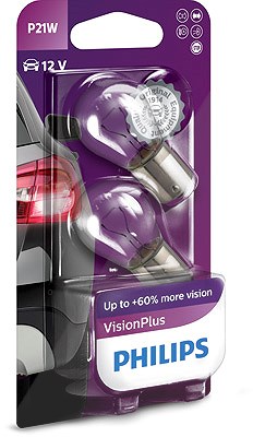 Philips Glühlampe, Tagfahrleuchte [Hersteller-Nr. 12498VPB2] für Abarth, Alfa Romeo, Alpina, Audi, Austin, Autobianchi, BMW, Chevrolet, Chrysler, Citr von Philips