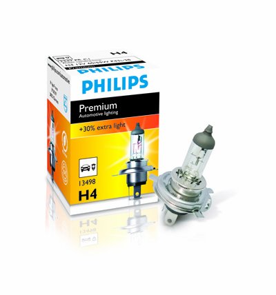 Philips H4 Longlife 60/55 Watt 12 Volt PKW Birne Front Lampe Licht Scheinwerfer von Philips