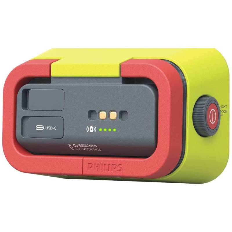 Philips LED-Arbeitsleuchte Xperion 6000 Flood Mini, wiederaufladbarer LED-Strahler mit Zoom- und dimmbarem Flut- und Spotlicht, 500lm, kompakt und leicht von Philips
