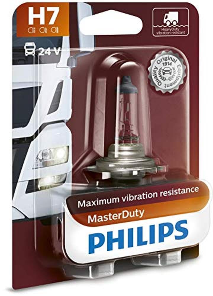 Philips MasterDuty 24V H7 Scheinwerferlampe, 0730107 von Philips automotive lighting