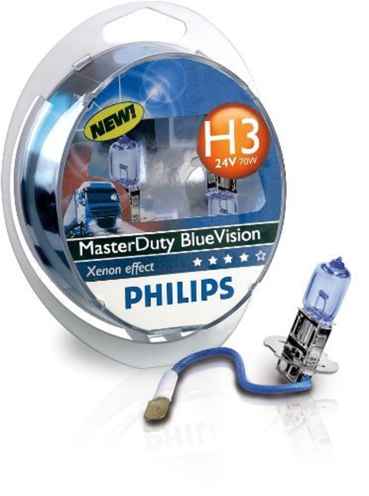 Philips automotive lighting MasterDuty BlueVision 24V H3 Scheinwerferlampe, 77486628 Philips automotive lighting MasterDuty BlueVision 24V H3 Scheinwerferlampe, 77486628 von Philips automotive lighting