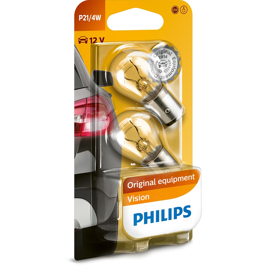 Philips P21/4W Glühlampe, 2 Stück Philips P21/4W Glühlampe, 2 Stück von Philips