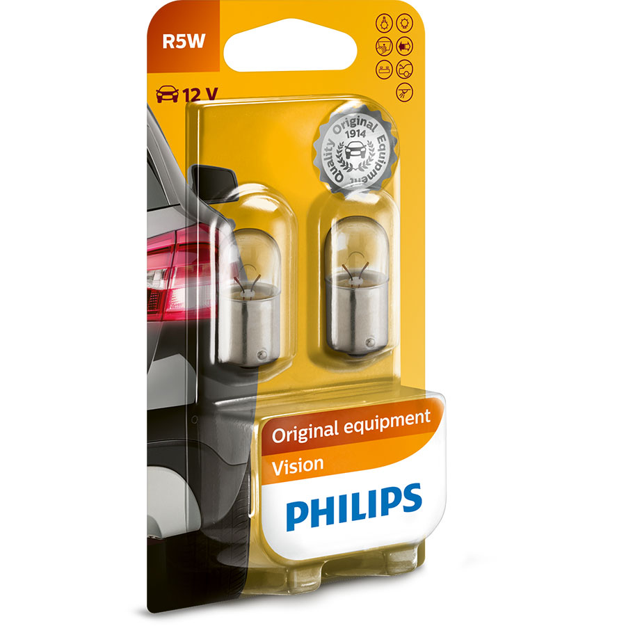 Philips R5W Glühlampe, 2 Stück Philips R5W Glühlampe, 2 Stück von Philips