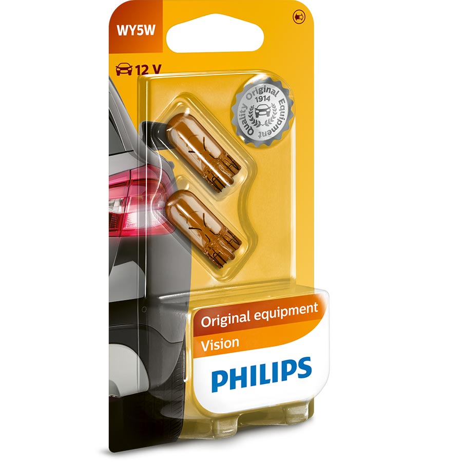 Philips WY5W Glühlampe, 2 Stück Philips WY5W Glühlampe, 2 Stück von Philips