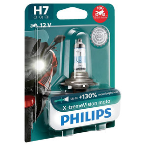 Philips X-tremeVision moto H7 +130%, 55W von Philips