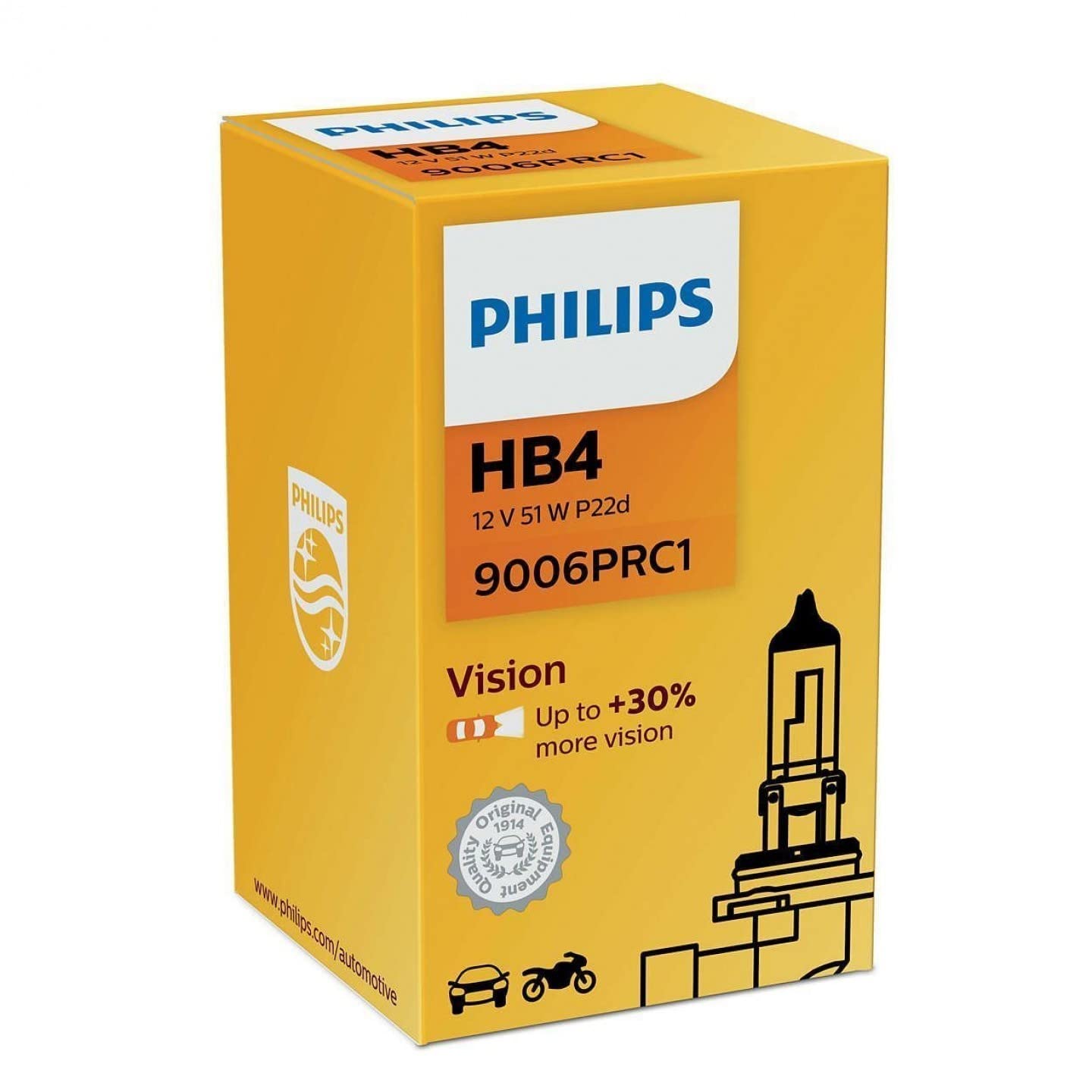 Żarówka P22D. 55W. 12V. HB4 Żarówka P22D. 55W. 12V. HB4 von Philips