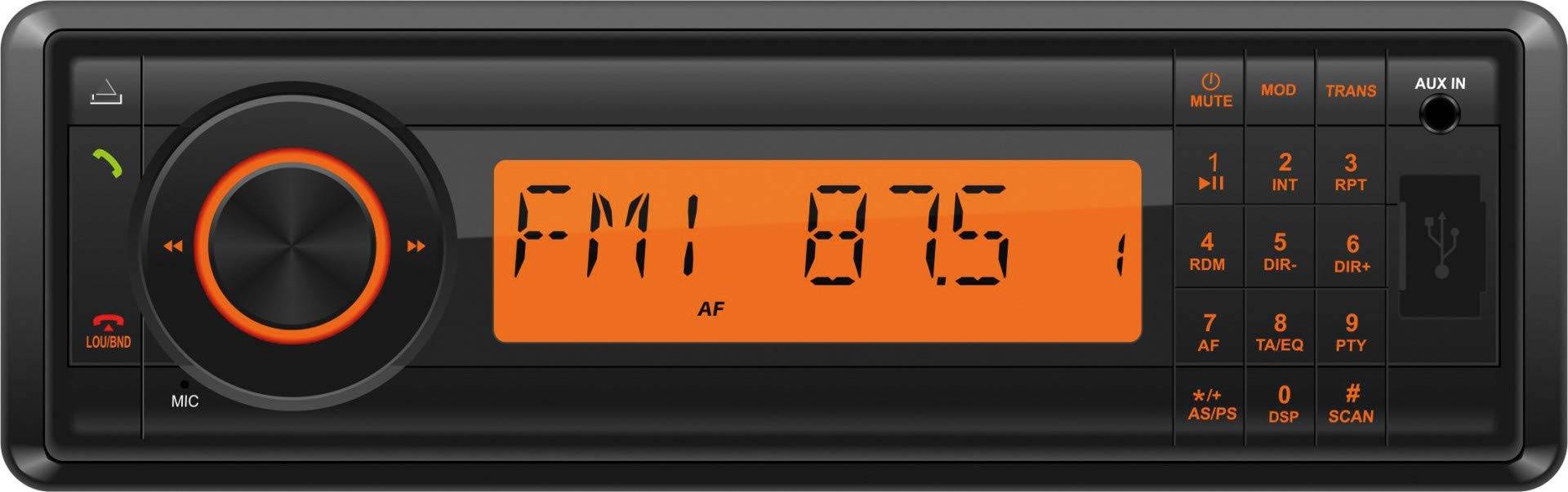 Phonocar VM016 1-DIN Auto/LKW/Bus Autoradio mit 12-24V - Bluetooth/USB/SD/DAB+ - Schwarz Phonocar VM016 1-DIN Auto/LKW/Bus Autoradio mit 12-24V - Bluetooth/USB/SD/DAB+ - Schwarz von Phonocar