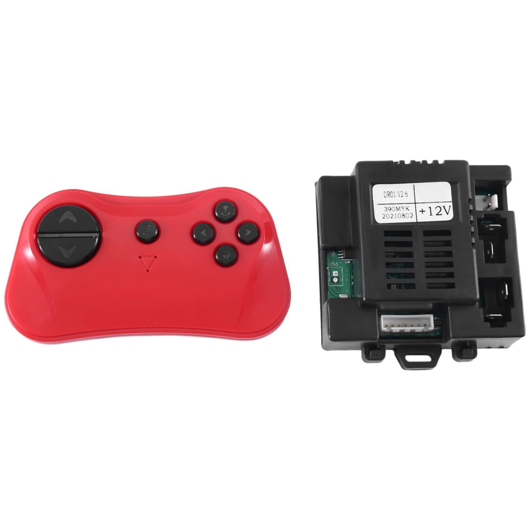 DR01 V2.6 390MYK 12V 2,4G Bluetooth-Fernbedienung und Empfänger für Kinder, Elektrofahrzeugteile, Zubehör DR01 V2.6 390MYK 12V 2,4G Bluetooth-Fernbedienung und Empfänger für Kinder, Elektrofahrzeugteile, Zubehör von Phyachelo