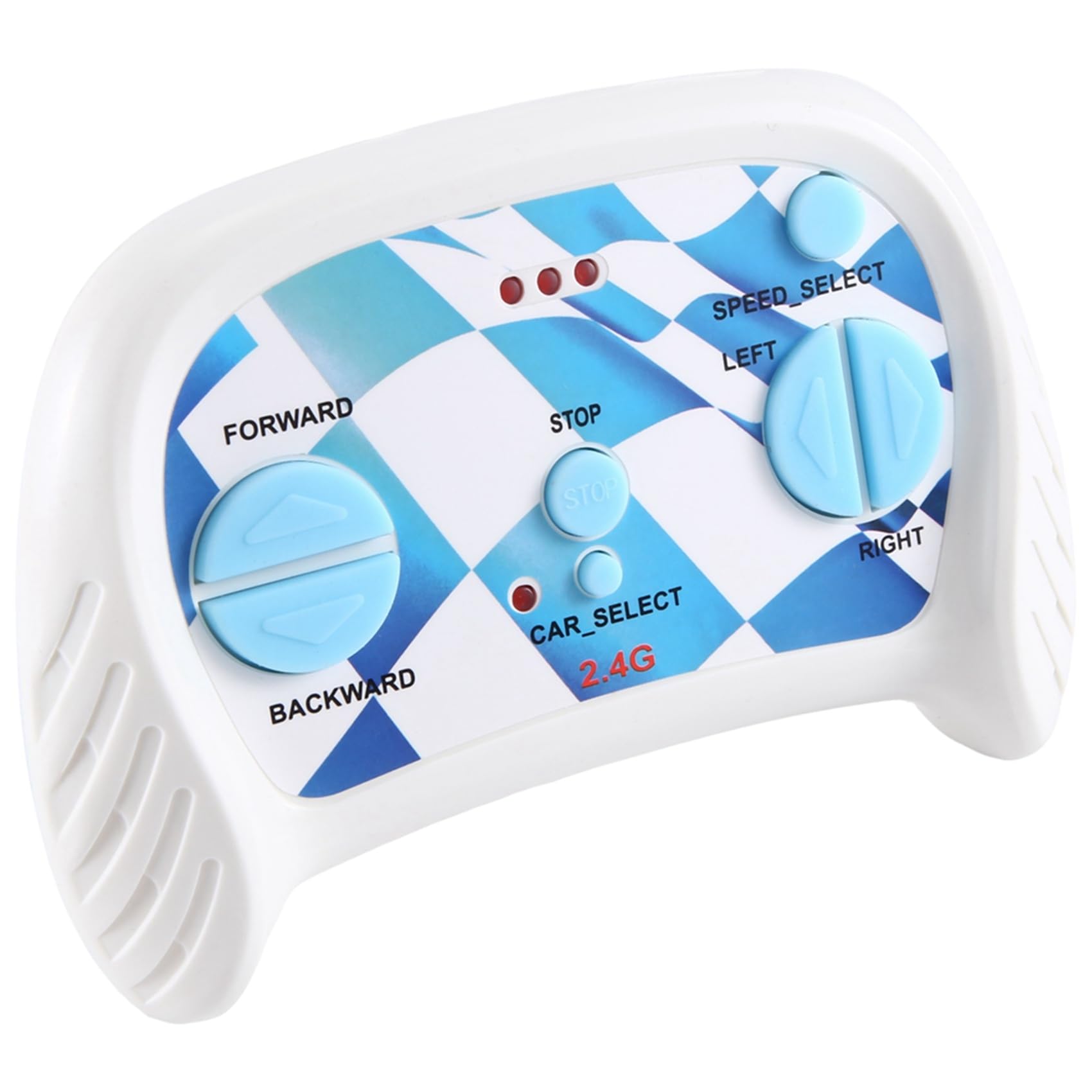 Elektroauto für Kinder, 2,4 G Bluetooth-Fernbedienung, für Kinder, Ersatzteile für Elektrofahrzeuge, Blaue Steuerung von Phyachelo