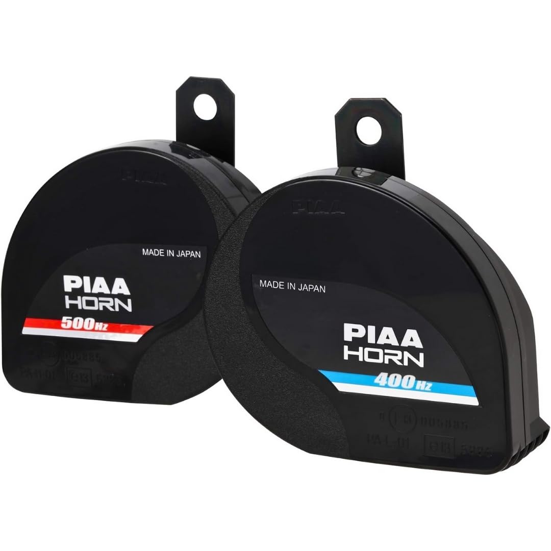 PIAA 85114 Slim Line 400 Hz + 500 Hz 112dB Sport Horn Kit von Piaa