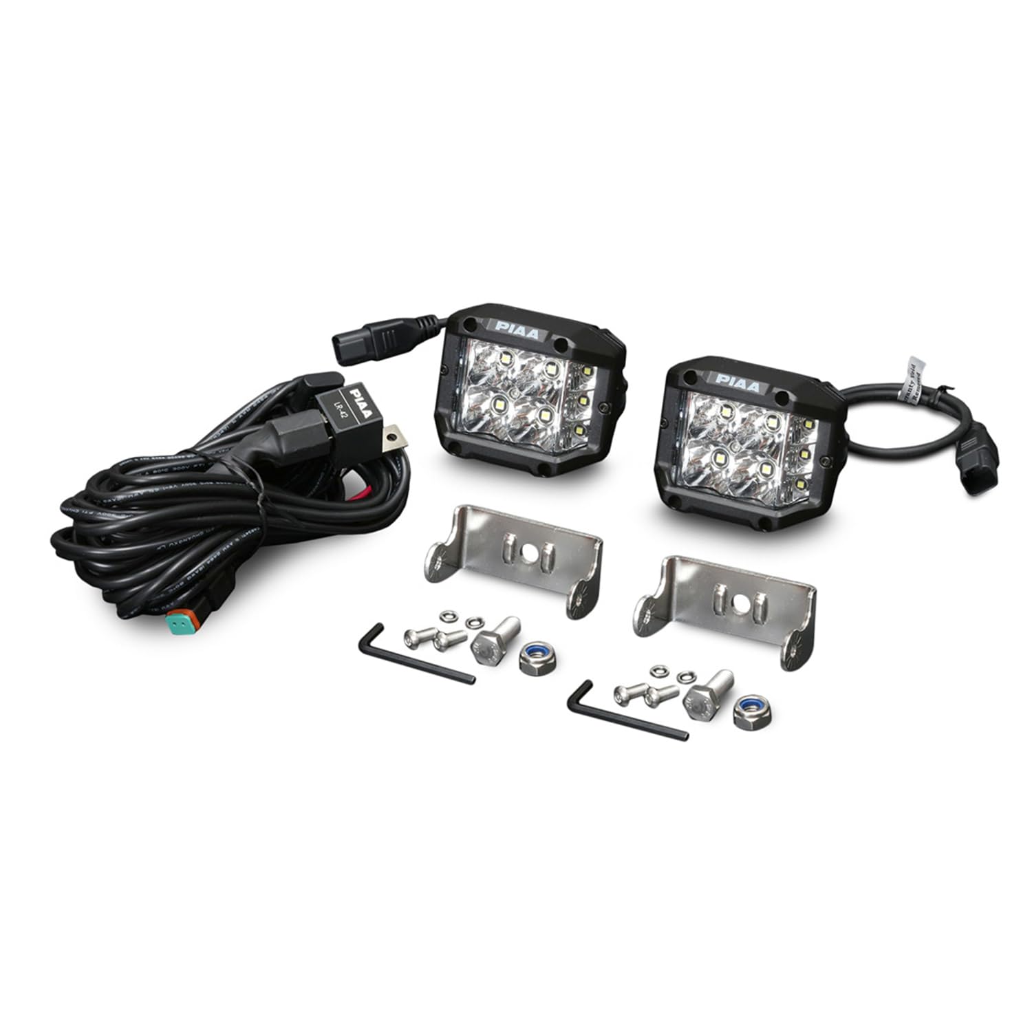 Piaa 25-06103 Quad Edge Series Light Pod LED 10.2 cm/Weiß / (2 Stück) von Piaa