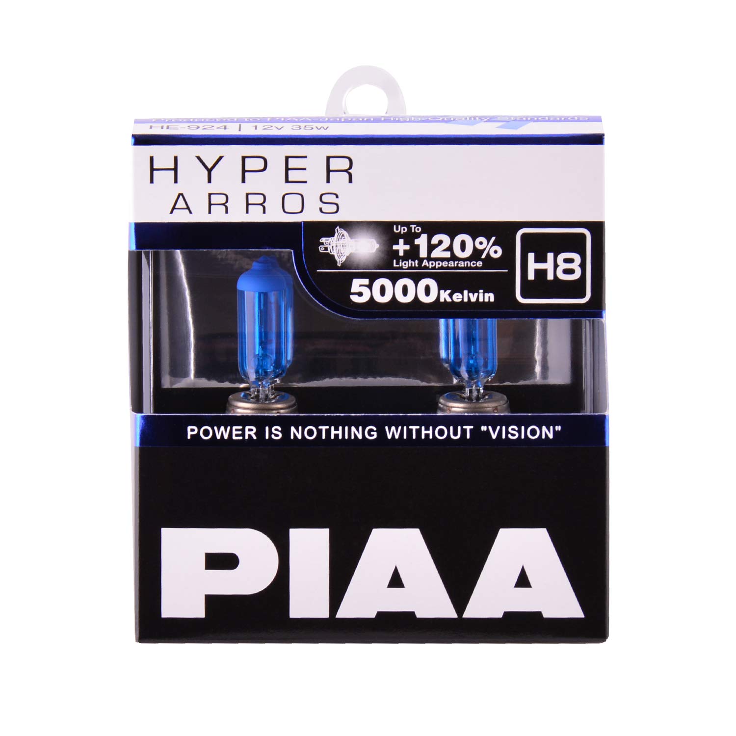 Piaa H8 Hyper Arros Performance Leuchtmittel – 5000 K von Piaa