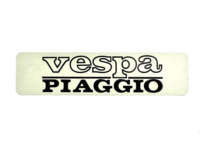 Piaggio Vespa Ciao + Bravo / Aluminium Aufkleber - Emblem Schriftzug Tank Log... von Piaggio