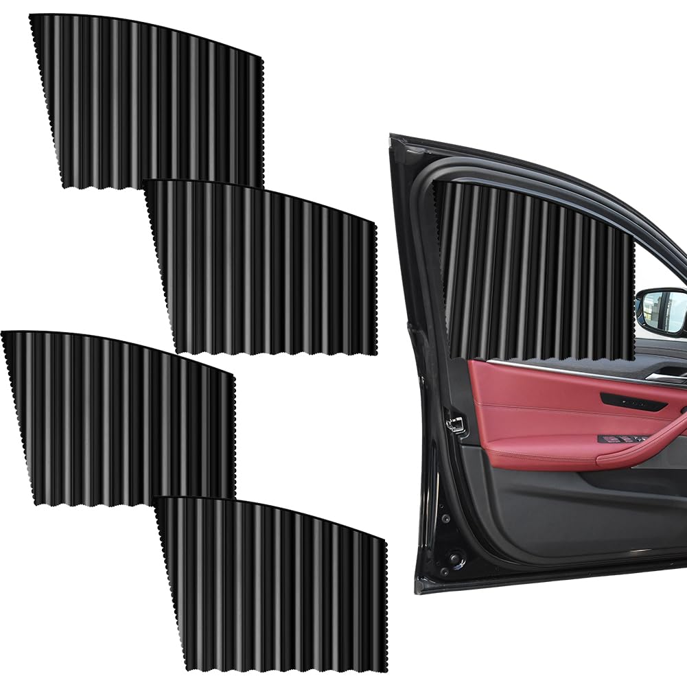 Sonnenschutz Auto Baby, 4 Stück Magnetisch Sonnenschutz Auto Seitenscheibe, Sonnenschütz Aüto Kinder Sonnenblende Auto für UV-Schutz Hitzeschutz Privatsphäre Auto Fenster Verdunkelung, Schwarz Sonnenschutz Auto Baby, 4 Stück Magnetisch Sonnenschutz Auto Seitenscheibe, Sonnenschütz Aüto Kinder Sonnenblende Auto für UV-Schutz Hitzeschutz Privatsphäre Auto Fenster Verdunkelung, Schwarz von Piashow