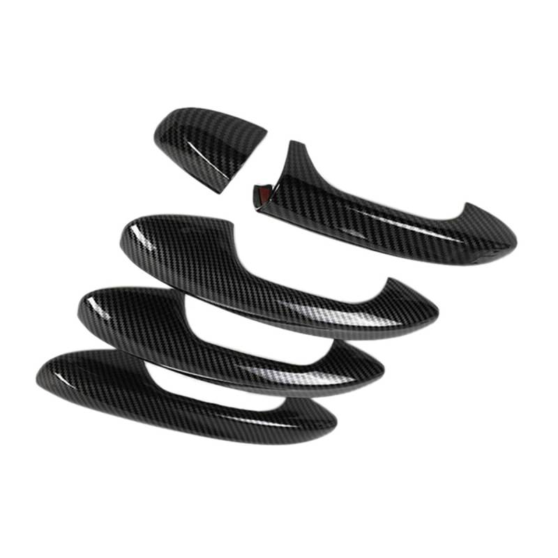 Außen Türgriff Hinten Rechts 4PCS Äußere Türgriff Abdeckung Trim Aufkleber Für C Klasse Für GLA Klasse Für W213 Für W205 Für X253 2015-2024 von Pibid