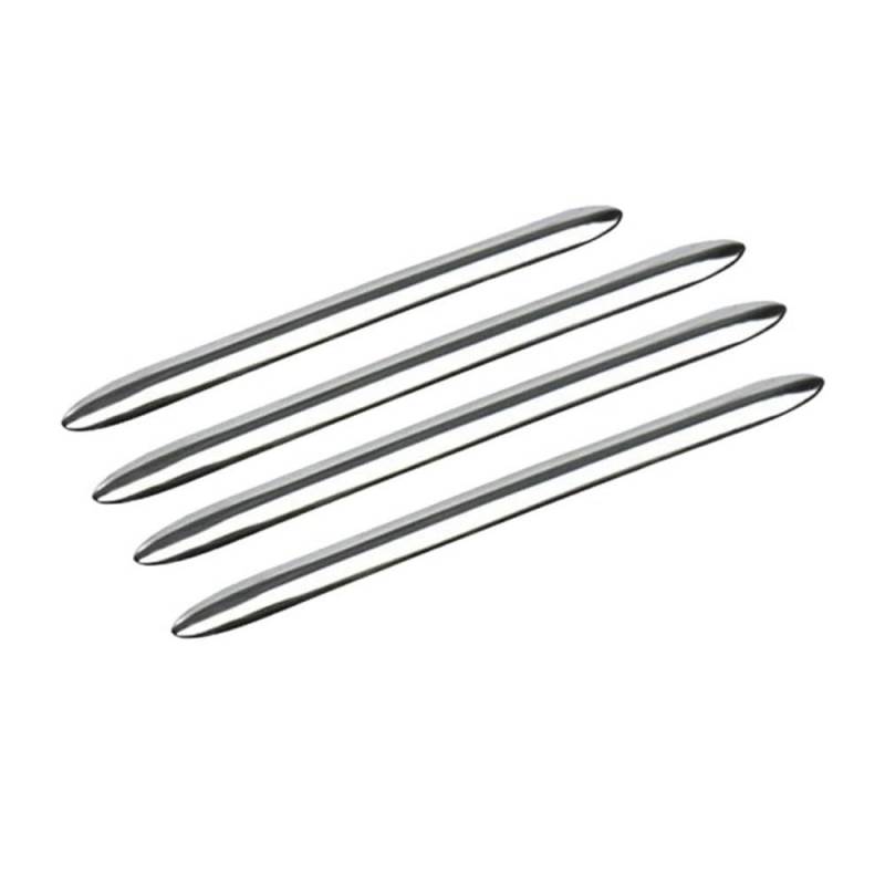 Außen Türgriff Hinten Rechts 4Pcs Chrom Edelstahl Außentür Griff Molding Trim Abdeckung Äußere Türen Griff Abdeckung Für 5er Für F10 Für F18 von Pibid