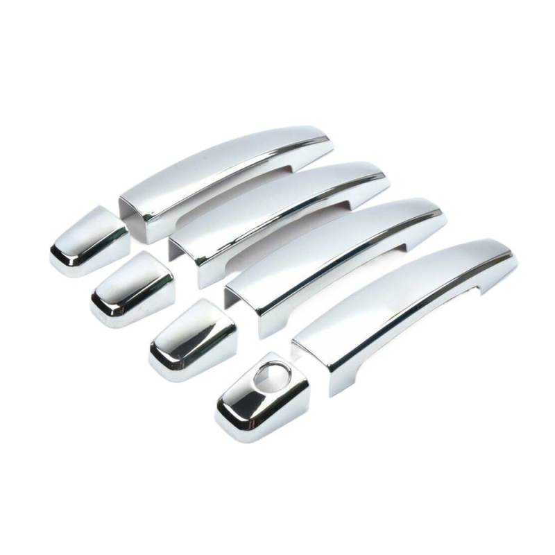 Außen Türgriff Hinten Rechts 8Pcs ABS Chrom Außentür Griff Rahmen Panel Abdeckung Trim Schutz Für Captiva Für Cruze Für Trax Für Aveo Für Spark Für Malibu von Pibid