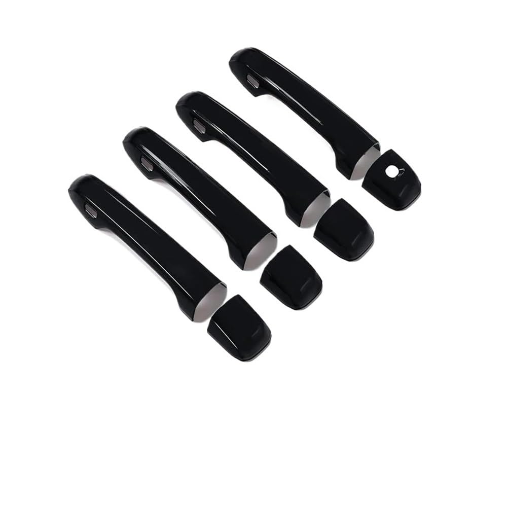 Außen Türgriff Hinten Rechts Außentür Griff Schutzhülle Für GX460 Für GX460 2010-2023 Upgrade Dekorative Modifikation Zubehör 2022 2021(Black) von Pibid