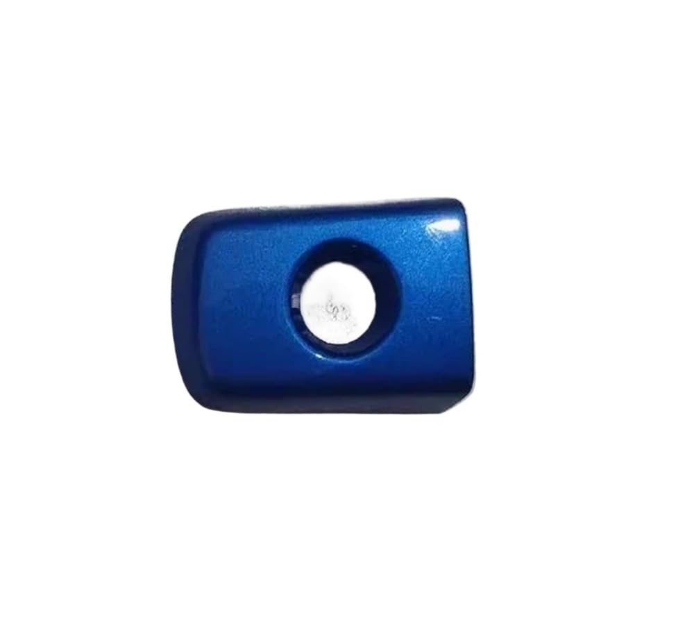 Außen Türgriff Hinten Rechts Außentürgriffabdeckung Griffkappe Für Qashqai 2008–2015 Auto-Außentürgriffabdeckung(Blue Key Hole) von Pibid