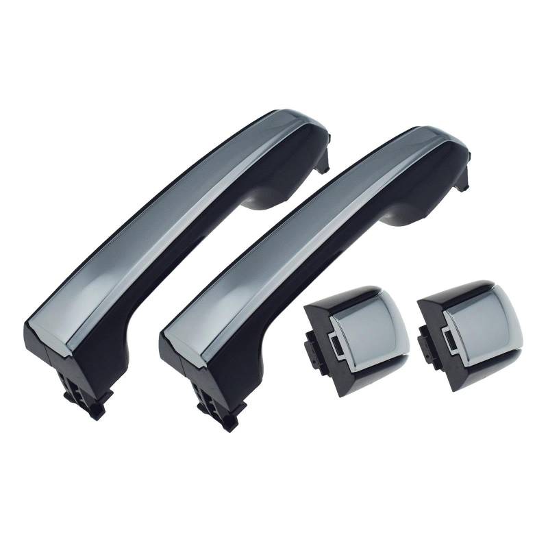 Außen Türgriff Hinten Rechts Auto-Außentürgriff Hinten Links Oder Rechts Für GX460 4.6L V8 2010 2011 2012 2013 2014 2015 2016 2017 2018 2019 2020 2021(2 Pcs Rear LH RH) von Pibid
