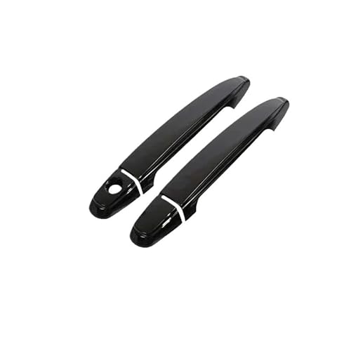 Außen Türgriff Hinten Rechts Für Allion Für T260 Für MK2 2007-2021 Auto Luxuriöse Türgriffabdeckungen Außen Kratzschutz Rostfreies Zubehör(Black styles4) von Pibid