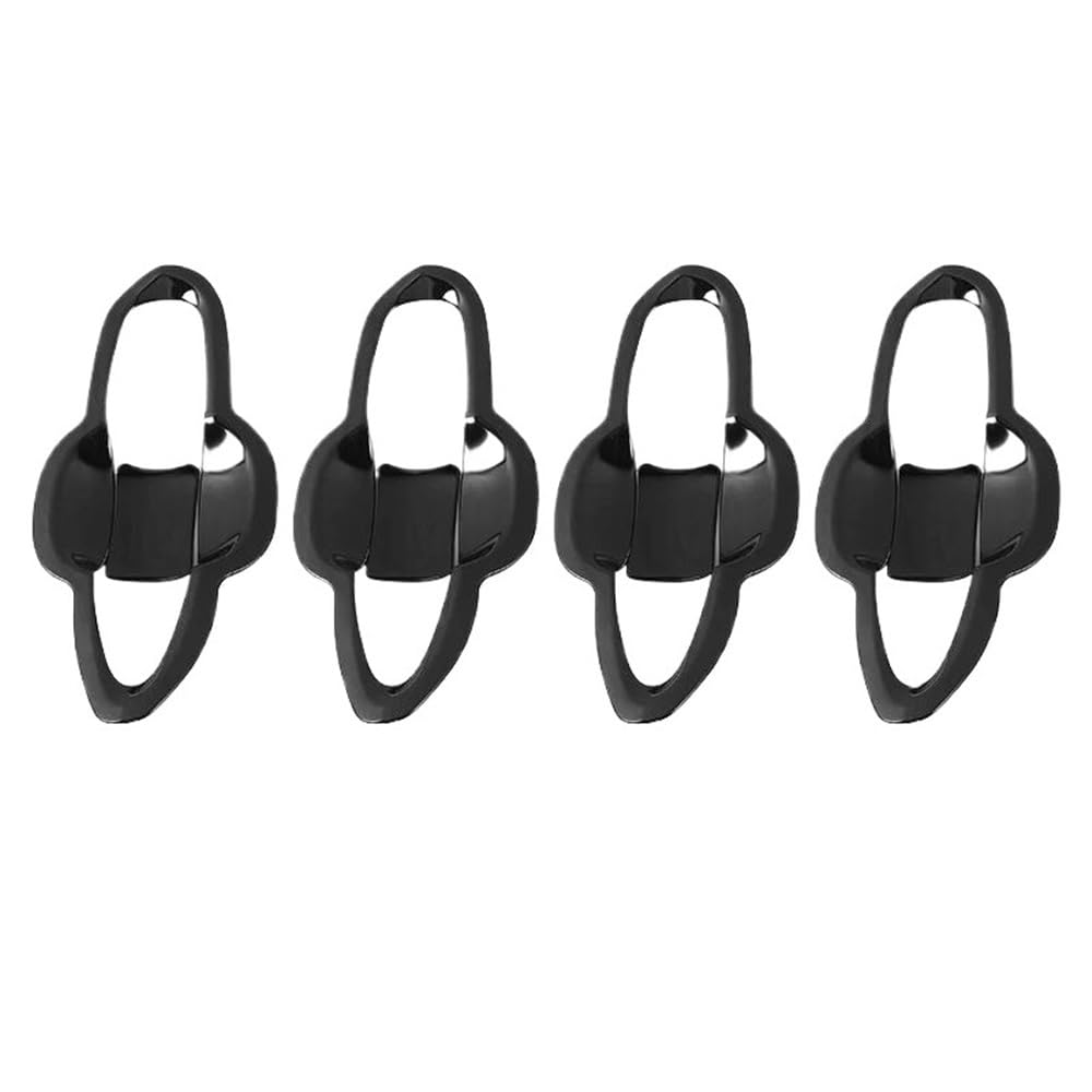 Außen Türgriff Hinten Rechts Für Camry 70 Für XV70 2018 2019 2020 2021 2022 2023 Auto Türgriff Äußere Schüssel Abdeckung Trim Edelstahl Zubehör(Styles1 Black) von Pibid