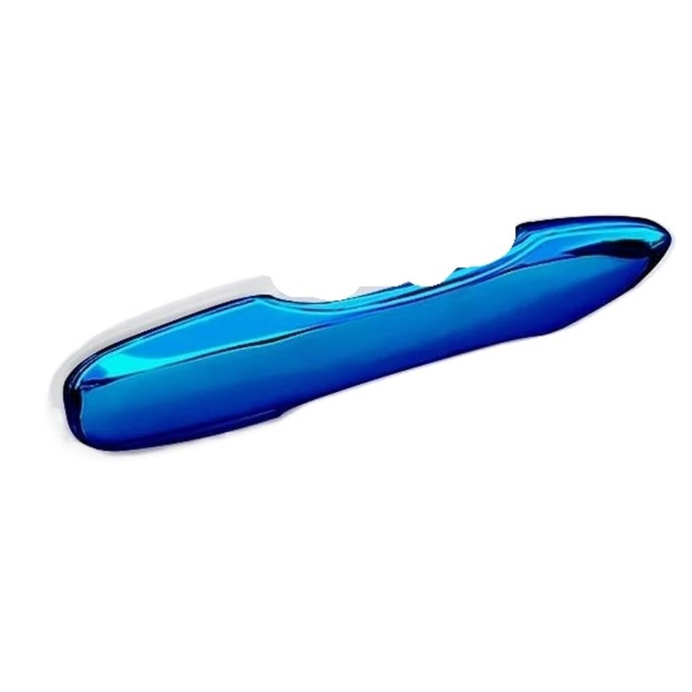 Außen Türgriff Hinten Rechts Für Camry 70 Für XV70 2018 2019 2020 2021 2022 2023 Auto Türgriff Äußere Schüssel Abdeckung Trim Edelstahl Zubehör(Styles2 Blue) von Pibid