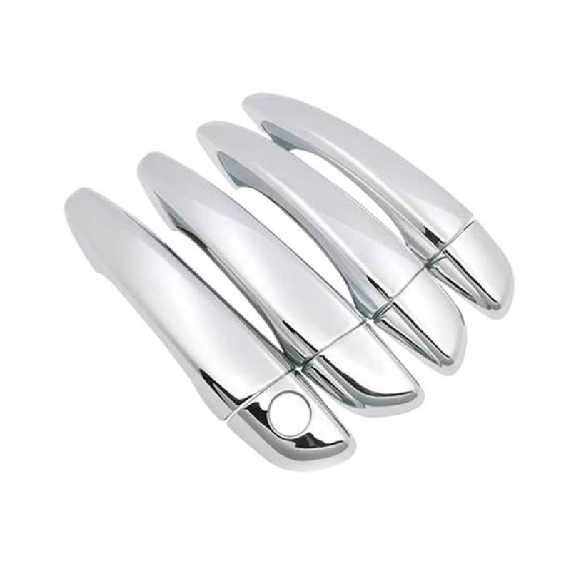 Außen Türgriff Hinten Rechts Für Corsa F 2020 2021 2022 2023 Auto Smart Türgriff Abdeckung Trim Außen Styling(Silver) von Pibid