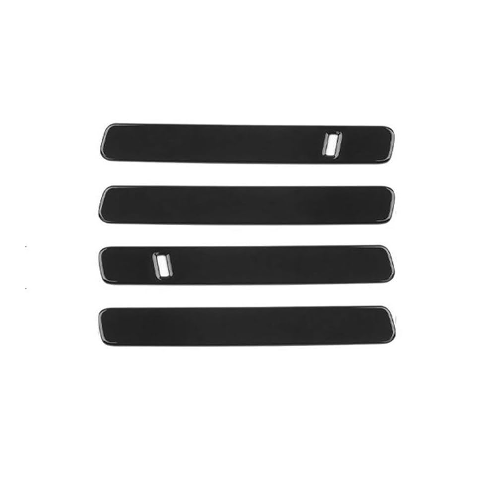 Außen Türgriff Hinten Rechts Für Kia Für EV9 Türgriffabdeckung Borte Außentürgriffe Panel Dekorative Abdeckung Auto Stil Zubehör(Black) von Pibid