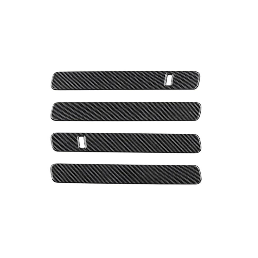 Außen Türgriff Hinten Rechts Für Kia Für EV9 Türgriffabdeckung Borte Außentürgriffe Panel Dekorative Abdeckung Auto Stil Zubehör(Carbon Fiber) von Pibid