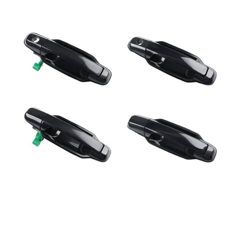 Außen Türgriff Hinten Rechts Für Kia Für Sorento 2003-2009 826503E021 Außentürgriff Vorne Links Rechts Schwarz Außentürgriffe(4pcs) von Pibid