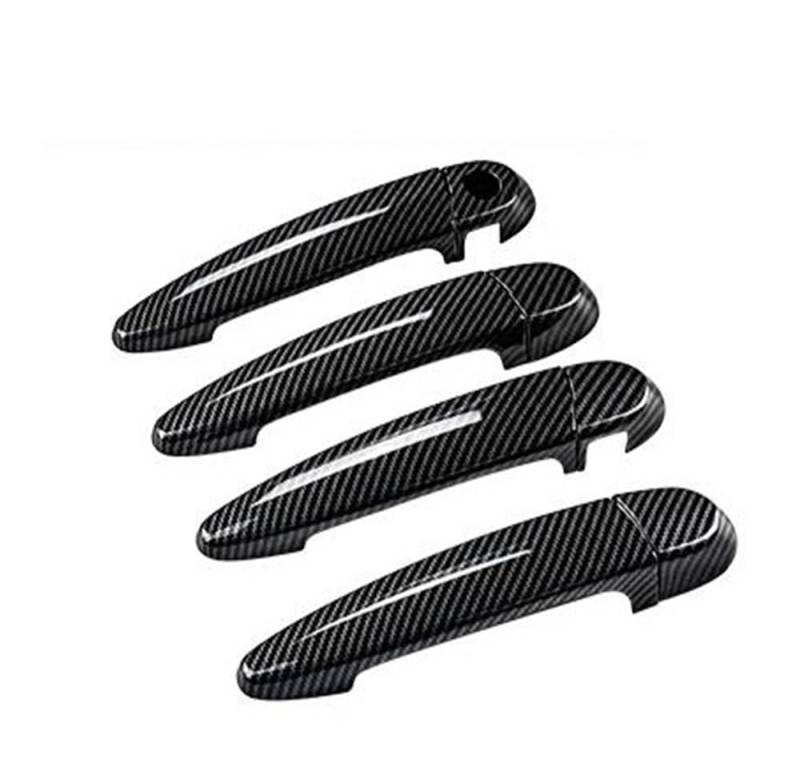 Außen Türgriff Hinten Rechts LHD Carbon Faser Außentürgriff Abdeckung Zierleisten Für F30 F31 F32 F33 Für F34 F36 E70 E71 E84 F25 F26 F20 Zubehör(LHD styles1) von Pibid