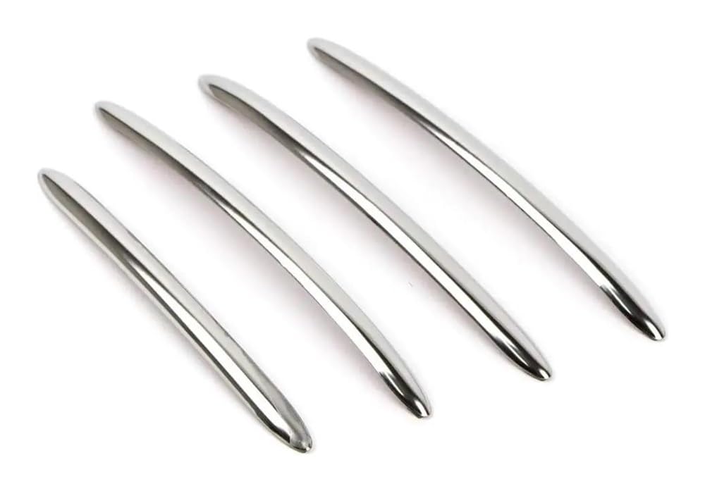 Außen Türgriff Hinten Rechts Silberne 4-teilige Außentürgriff-Streifenabdeckung Aus Edelstahl Dekorativer Aufkleber Geeignet Für 5er Für F10 Für F11 2010–2017 Außen Türgriff Hinten Rechts Silberne 4-teilige Außentürgriff-Streifenabdeckung Aus Edelstahl Dekorativer Aufkleber Geeignet Für 5er Für F10 Für F11 2010–2017 von Pibid