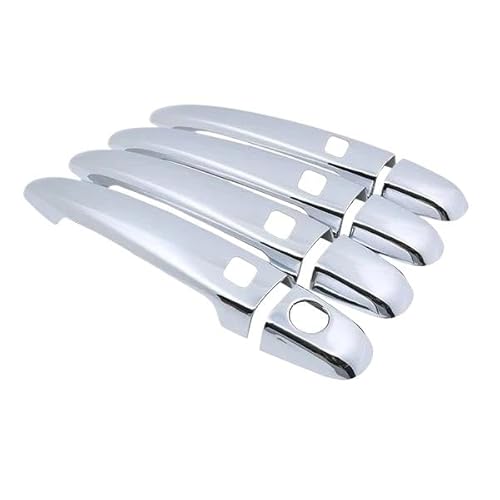 Außen Türgriff Hinten Rechts Türgriffabdeckung Kohlefaser Chrom Für LS430 Für XF30 2001–2006 2002 2003 Verkleidungsset Autozubehör(Styles1) von Pibid