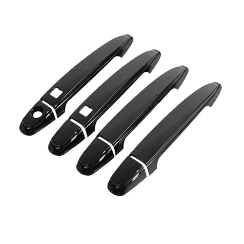 Außen Türgriff Hinten Rechts Türgriffabdeckung Kohlefaser Chrom Für LS430 Für XF30 2001–2006 2002 2003 Verkleidungsset Autozubehör(Styles7) von Pibid