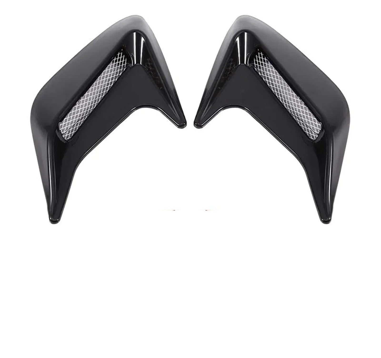 Auto Innenmittelkonsolen Schalttafel Auto Seite Vent Air Flow Aufkleber Auto Lufteinlass Dekorative Hai Gill Intake Haube Auto Dekor Änderung(Styles1) von Pibid