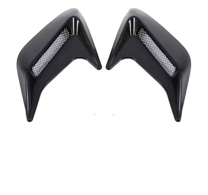 Auto Innenmittelkonsolen Schalttafel Auto Seite Vent Air Flow Aufkleber Auto Lufteinlass Dekorative Hai Gill Intake Haube Auto Dekor Änderung(Styles1) von Pibid