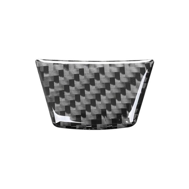 Auto Innenmittelkonsolen Schalttafel Für 3 Serie Für E90 2005-2012 Auto Lenkrad Panel Kinn Dekoration Aufkleber Trim Abdeckung Auto Innen Moulding Trim(Black-Carbon Fibre) von Pibid