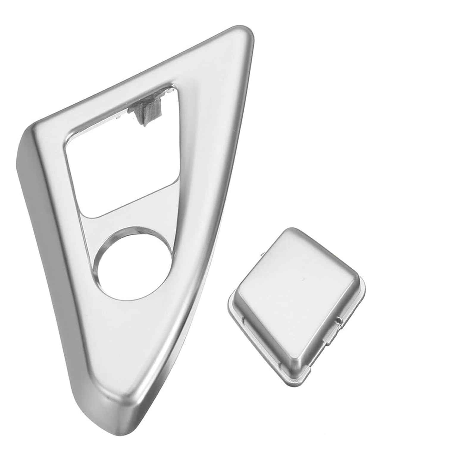 Auto Innenmittelkonsolen Schalttafel Für 5 Series Für F10 2011 2012 2013 LHD Center Console Armlehne Box Schloss Abdeckung Schalter Trim Panel Geeignet(Silver LHD) von Pibid