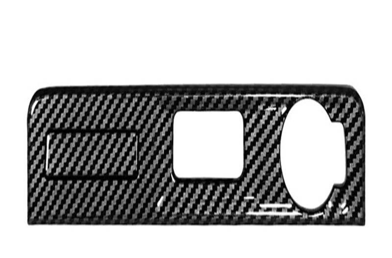 Auto Innenmittelkonsolen Schalttafel Für CR-V 6. 2023 2024 2025 Auto Zentrale Steuerung Rahmen Abdeckung Fall Trim Dekoration Aufkleber Zubehör(Carbon fiber) von Pibid
