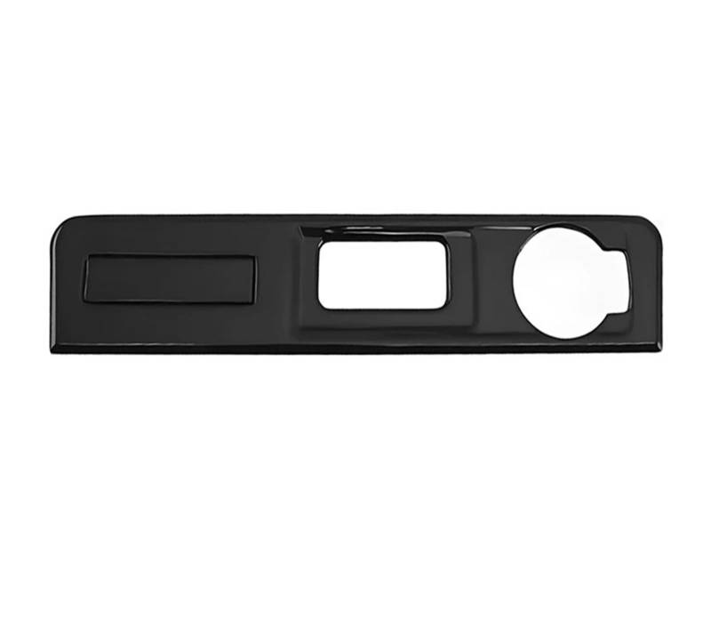 Auto Innenmittelkonsolen Schalttafel Für CRV 6. Generation 2023 2024 Auto Zentrale Steuerung Interface Panel Trim Abdeckung Dekorative Rahmen Zubehör(Black) von Pibid