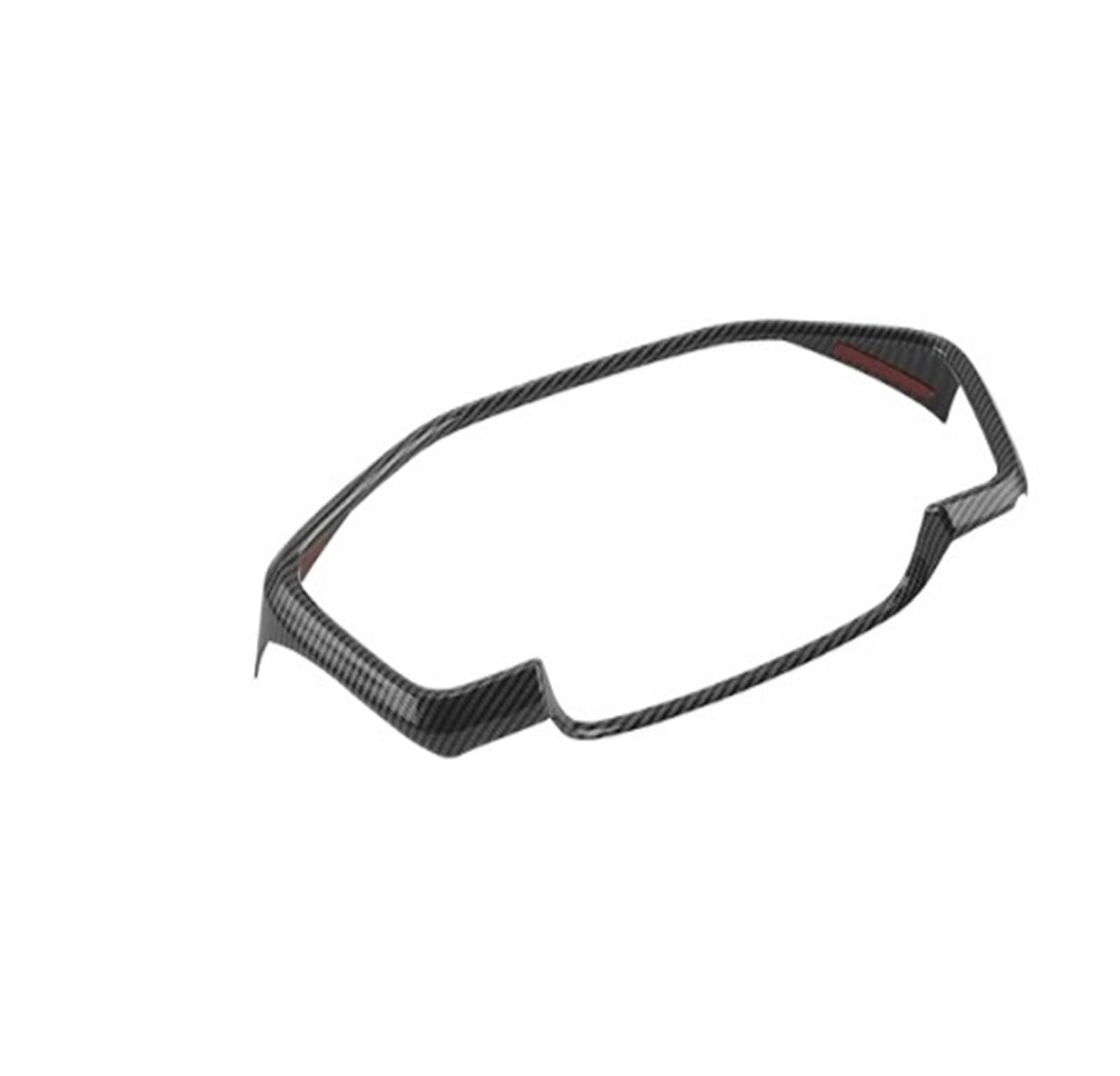 Auto Innenmittelkonsolen Schalttafel Für CRV 6. Generation 2023 Auto Instrumententafel Rahmenverkleidung Abdeckung Armaturenbrett Dekoration Streifen Aufkleber(Carbon fiber pattern) von Pibid