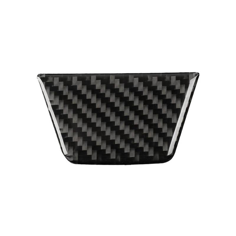 Auto Innenmittelkonsolen Schalttafel Für Camaro 2017 2018-2022 Zubehör Innenraum Auto Lenkradabdeckung Kinnabdeckung Dekorative Aufkleber(Black carbon fiber) von Pibid