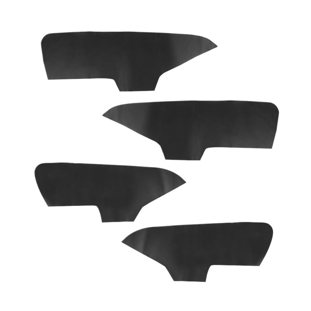 Auto Innenmittelkonsolen Schalttafel Für Civic 11th Gen 2021 2022 Auto-styling Innen Tür Griff Armlehne Panels Abdeckung Trim Innen Zubehör(Door panel Black) von Pibid