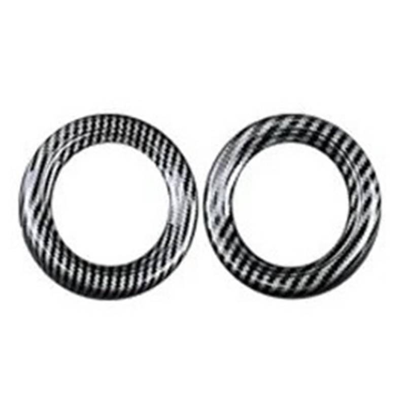 Auto Innenmittelkonsolen Schalttafel Für Cooper Für R55 Für R56 Für R57 Für R58 Für R59 Für CLUBMAN Dekorativer Abdeckungsaufkleber Für Den Innentürgriff Des Autos(Carbon style) von Pibid