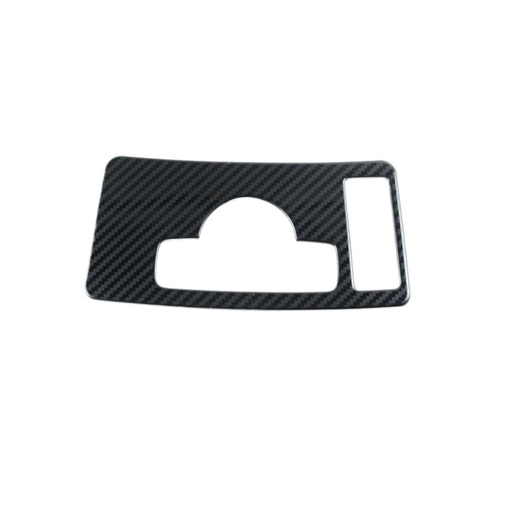 Auto Innenmittelkonsolen Schalttafel Für E Klasse Für W212 2009-2011 Center Konsole Schalter Panel Dekoration Abdeckung Trim Auto Innen Zubehör(Carbon Fiber Color) von Pibid