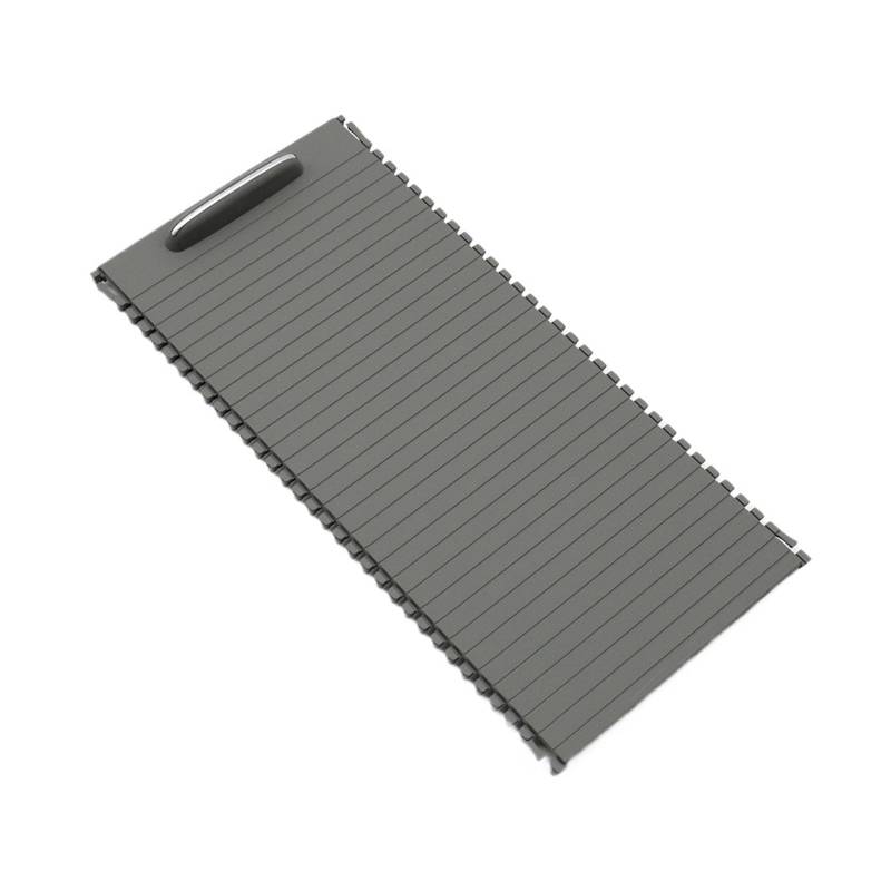 Auto Innenmittelkonsolen Schalttafel Für Für W204 Für C180 Für C200 Für C220 Für W207 Für E-Serie Für W212 Für E260 Armlehne Getränkehalter Rollladenrahmenplatte(Dark Gray) von Pibid