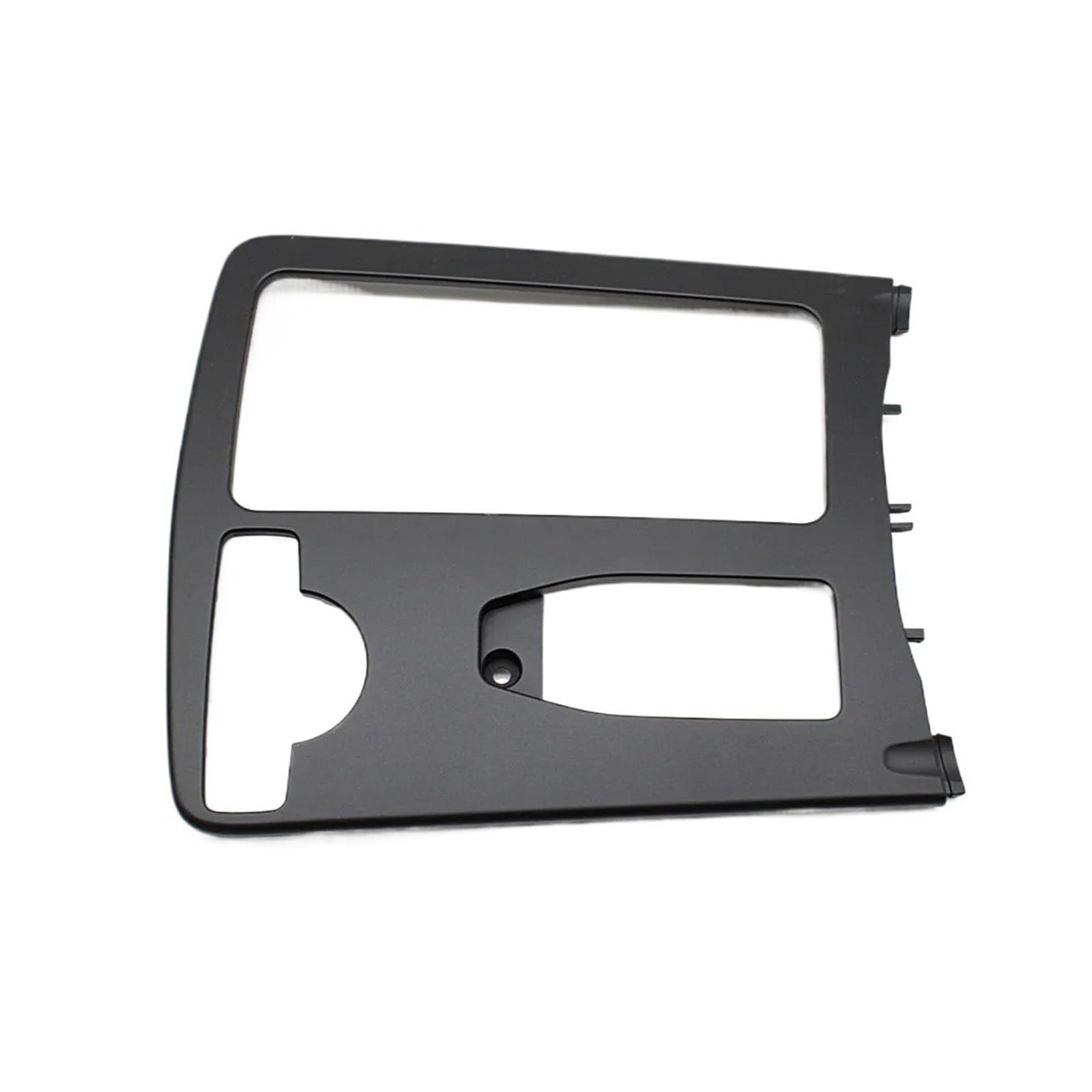 Auto Innenmittelkonsolen Schalttafel Für Für W204 Für C180 Für C200 Für C220 Für W207 Für E-Serie Für W212 Für E260 Armlehne Getränkehalter Rollladenrahmenplatte(LHD Black) von Pibid