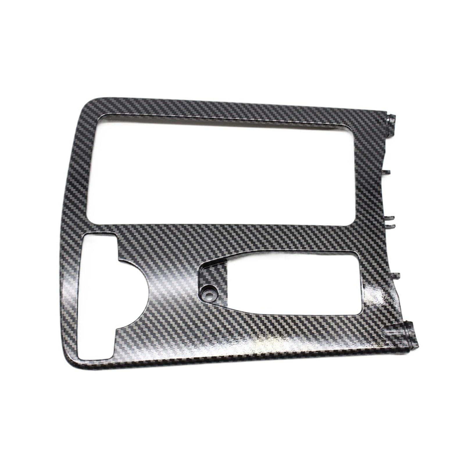 Auto Innenmittelkonsolen Schalttafel Für Für W204 Für C180 Für C200 Für C220 Für W207 Für E-Serie Für W212 Für E260 Armlehne Getränkehalter Rollladenrahmenplatte(LHD Carbon Fiber) von Pibid