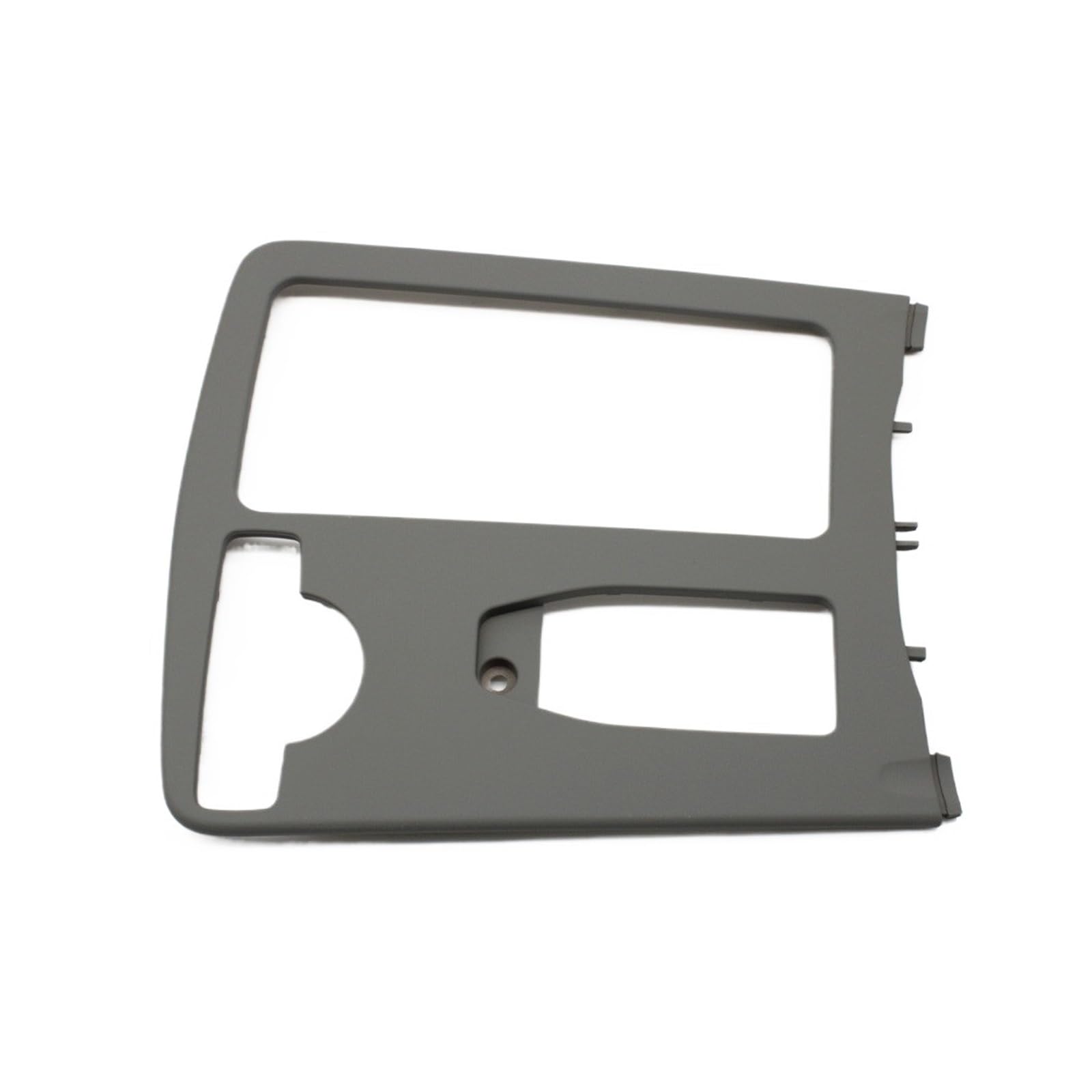 Auto Innenmittelkonsolen Schalttafel Für Für W204 Für C180 Für C200 Für C220 Für W207 Für E-Serie Für W212 Für E260 Armlehne Getränkehalter Rollladenrahmenplatte(LHD Dark Gray) von Pibid
